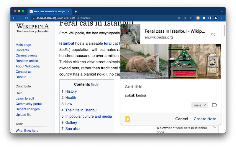 Save notes and web content instantly with the Google Keep Chrome Extension