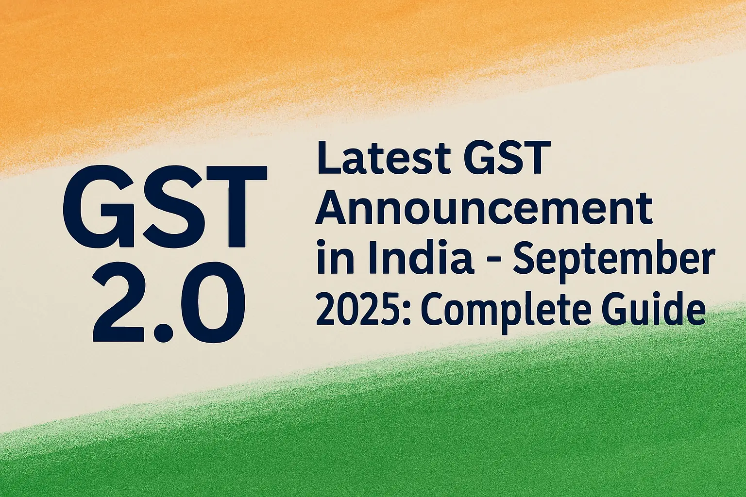 Infographic illustrating India’s GST 2.0: 0 % on essentials, 5 % on FMCG, 18 % on autos & durables, and 40 % on luxury/sin goods.https://globalaware.in/discover-gst-2-0-two-tax-slabs-at-5-18-40/