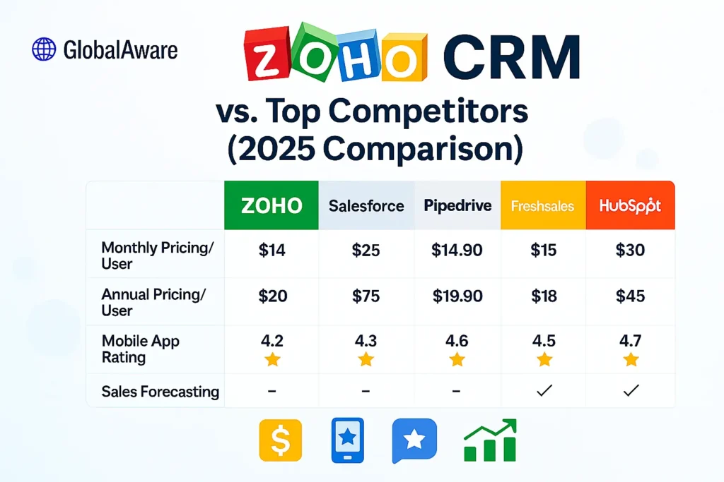 Zoho CRM: Features, Benefits & Pricing Guide 2025